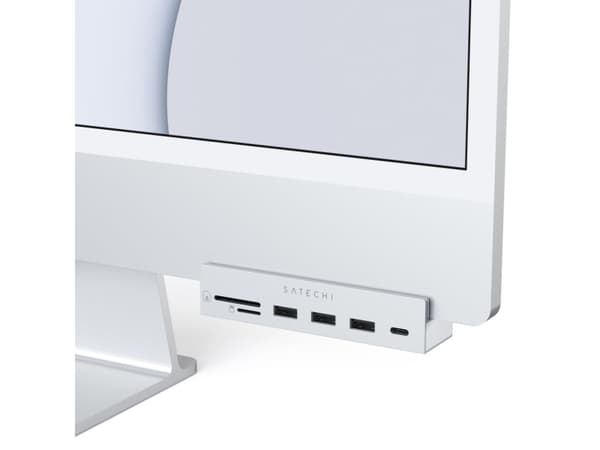 Satechi USB-C Clamp Hub 24" iMacille (2021) - Blå