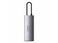 Miniatyrbilde 3 av 5: Baseus WKWG020013, Koblet med ledninger (ikke trådløs), USB 3.2 Gen 1 (3.1 Gen 1) Type-C, 100 W, Grå, 30 Hz, Aluminium