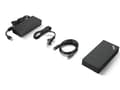 Miniatyrbilde 3 av 5: Lenovo - Dokkingstasjon - USB-C - HDMI, 2 x DP, Thunderbolt, USB4 - 1GbE - 90 watt