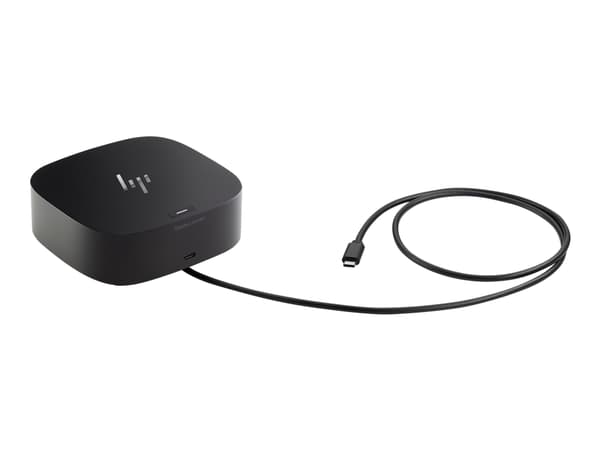 HP USB-C/A Universal Dock G2 - Dockningsstation - USB-C - HDMI, 2 x DP - 1GbE - 100 Watt - för EliteBook 830 G6; Pavilion x360 Laptop; ZBook Firefly