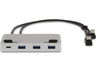 LMP 19095, Kabel, USB 3.2 Gen 1 (3.1 Gen 1) Type-C, 85 W, 10,100,1000 Mbit/s, Silver, 5 Gbit/s