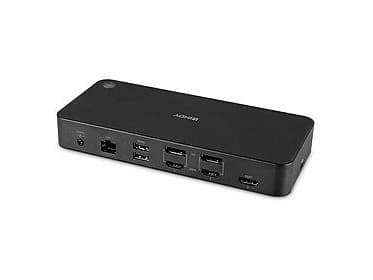 Lindy DST-Pro Universal, telakointi, USB 3.2 Gen 2 (3.1 Gen 2) Type-C, Sort, DC, USB Type-C, 24 V