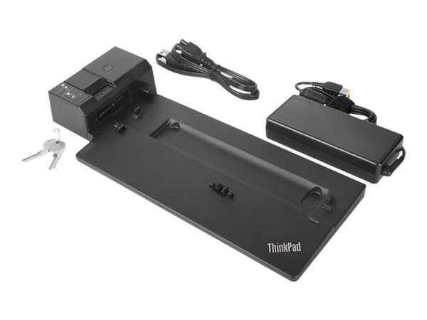 Lenovo ThinkPad Ultra, Telakointi, 10,100,1000 Mbit/s, Musta, 4096 x 2160 pikseliä, 2048 x 1536 pikseliä, Kensington