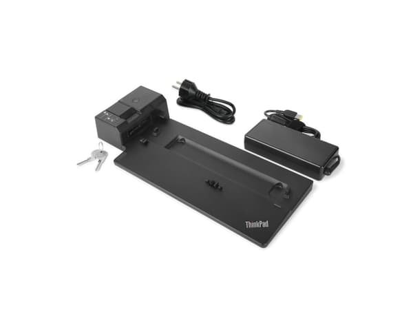 Lenovo ThinkPad Basic Docking Station, Telakointi, 10,100,1000 Mbit/s, Musta, Kensington