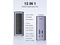 Miniatyrbilde 3 av 5: Ugreen - Dokkingstasjon - USB-C - HDMI - 1GbE