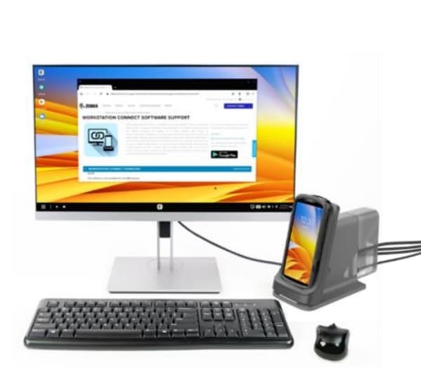 Zebra Connect Cradle - Dockningsstation - USB / Ethernet - HDMI