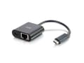 Pikkukuva 5 / 5: C2G USB-C Ethernet-sovitin virransyötöllä - Musta - Verkkosovitin - USB-C - Gigabit Ethernet x 1 - musta - musta