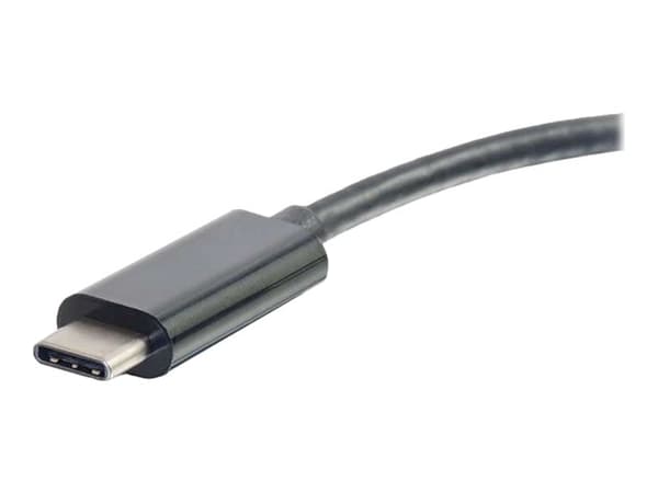 C2G USB-C Ethernet-sovitin virransyötöllä - Musta - Verkkosovitin - USB-C - Gigabit Ethernet x 1 - musta - musta