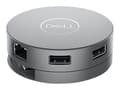 Miniatyrbild 5 av 5: Dell Mobile Adapter DA310 - Flerportsadapter - USB-C - VGA, HDMI, DP, USB-C - 1GbE
