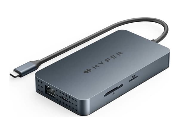 HyperDrive - Dockningsstation - USB-C - 2 x HDMI - 1GbE