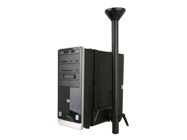Techly ICA-CS 63, Bordmontert, Desktop, 20 kg, Sort, Stål, Vertikal