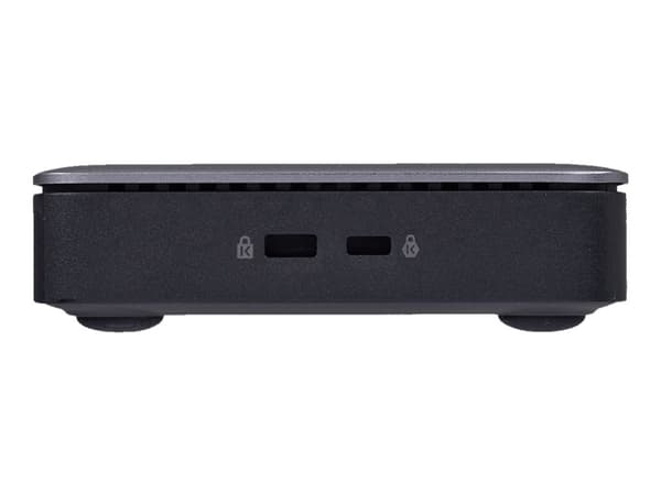 V7 DOCKTB4PT - Dockningsstation - för surfplatta, bärbar dator, bordsdator - Thunderbolt 4 - 2 x HDMI, 2 x DP - 1GbE, 2.5GbE - 150 Watt - Storbritann
