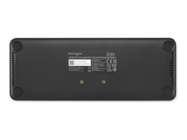 Kensington SD5760T, Langallinen, Thunderbolt 4, 96 W, 1000,10,100 Mbit/s, Harmaa, MicroSD (TransFlash), SD