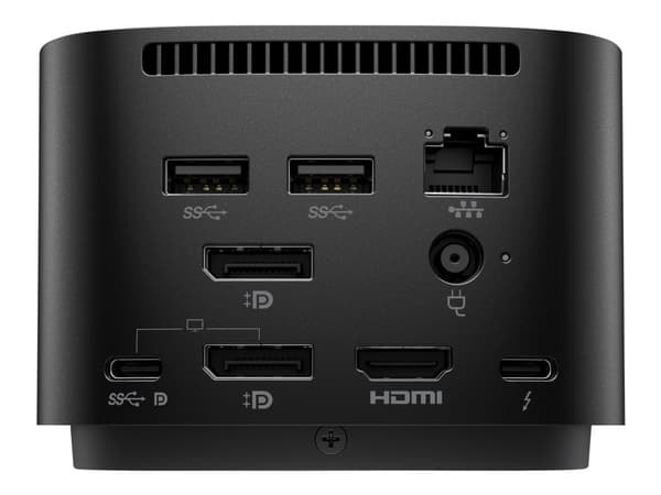 HP Thunderbolt Dock G4 - Dokkingstasjon - USB-C / Thunderbolt 4 - 2 x DP, Thunderbolt, USB-C, HDMI - 1GbE, 2.5GbE - 280 watt - med kombokabel - Europ