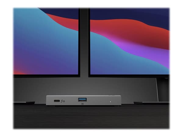 ALOGIC TB4H3TB, Thunderbolt 4, Thunderbolt 4, USB 3.2 Gen 2 (3.1 Gen 2) Type-A, 40000 Mbit/s, 60 Hz, 3840 x 2160, Musta, Harmaa
