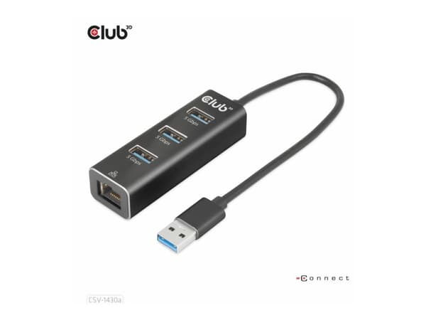 Club 3D - Nätverksadapter - 100Base-TX