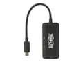 Pikkukuva 3 / 5: Tripp Lite U444-06N-H4UBC2, johdollinen, USB 3.2 Gen 1 (3.1 Gen 1) Type-C, 100 W, musta, 4K Ultra HD, akryylinitriilibutadieenistyreeni, alumiini, po
