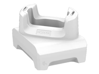 ZEBRA HC2X/HC5X Healthcare 1-slot white charge only cradle, Compatible with hand strap, Power supply and USB cable sold separately, (CRD-HC2L5L-BS1CO