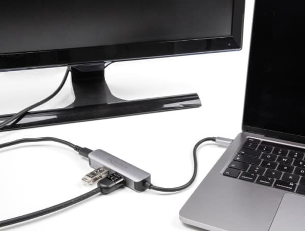 Delock - Dockningsstation - USB-C / Thunderbolt 3 / Thunderbolt 4 - HDMI