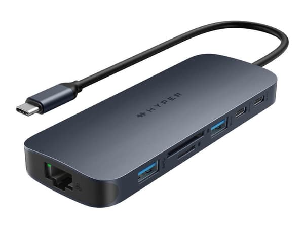 Targus HD4005GL, USB 3.2 Gen 2 (3.1 Gen 2) Type-C, HDMI, RJ-45, USB 3.2 Gen 1 (3.1 Gen 1) Type-A, USB 3.2 Gen 2 (3.1 Gen 2) Type-A, MicroSD ( TransFl