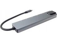 Adapter USB PremiumCord PremiumCord Adaptér USB-C na HDMI + USB3.0 + USB2.0 + PD + SD/TF + RJ45