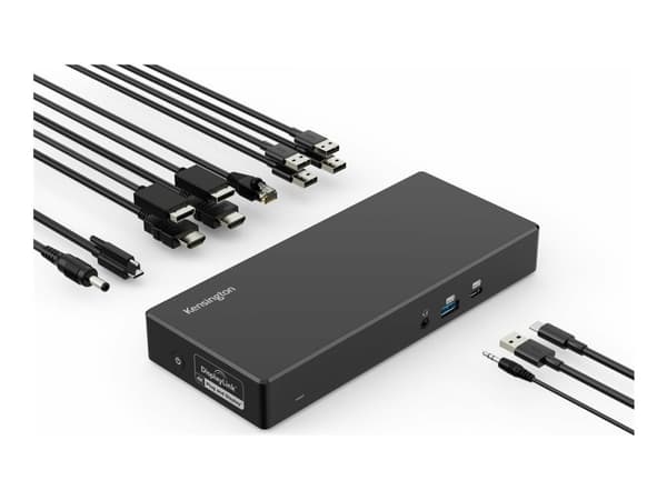 Kensington SD4781P - Dockningsstation - USB-C - 2 x HDMI, 2 x DP++ - 1GbE