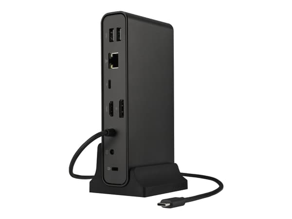 ASUS Triple Display USB-C Dock DC300, Docking, USB 3.2 Gen 2 (3.1 Gen 2) Type-C, 90 W, 10,100,1000 Mbit/s, Black, SD