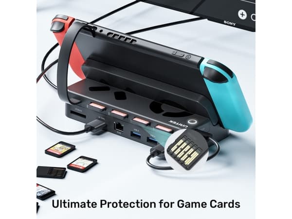 Nintendo Unitek telakointiasema Nintendo Switch 100W 4K:lle