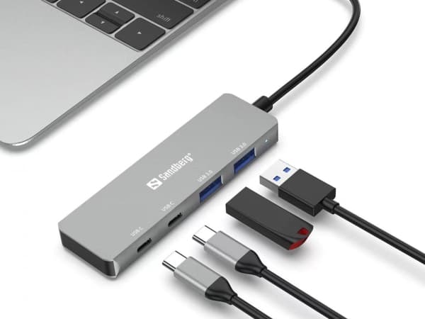 Sandberg - Dockningsstation - USB-C