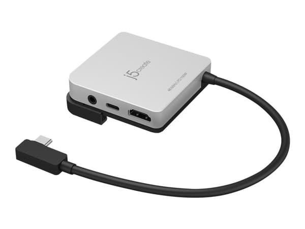 j5create JCD612-N USB-C™ - 4K 60 Hz HDMI™ -matkatelakka iPad Pro®:lle, Apple, iPad Pro® 11 iPad Pro® 12.9" (3rd & 4th Generation) MacBook Pro® (15" 2