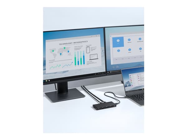 Anker 364 - Series 3 - telakointiasema - USB-C - 2 x HDMI - GigE