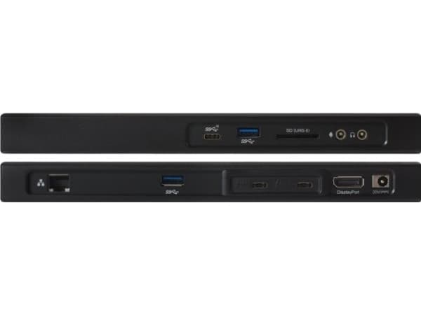 Glyph Thunderbolt 3 NVMe Dock, Koblet med ledninger (ikke trådløs), 3,5 mm, 10,100,1000 Mbit/s, Sort, SD, USA