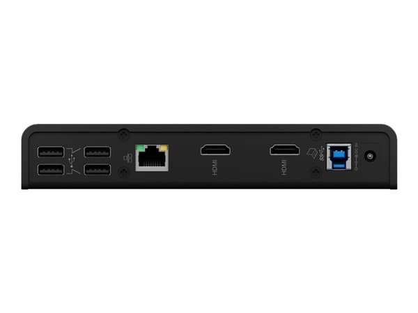 ICY BOX IB-DK2251AC - Dockningsstation - USB-C / USB 3.0 - 2 x HDMI - 1GbE