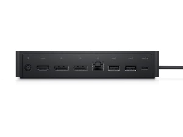 Dell Universal Dock - UD22 - Dockningsstation - USB-C - HDMI, 2 x DP, USB-C - 1GbE - 96 Watt - med 3 års avancerad utbytesservice och begränsad maski