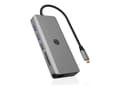Miniatyrbilde 1 av 5: ICY BOX IB-DK4061-CPD - Dokkingstasjon - USB-C 3.2 Gen 1 - 2 x HDMI - 1GbE