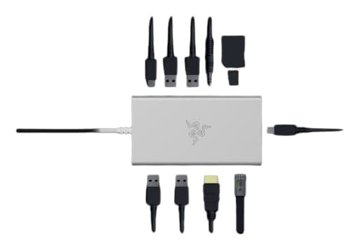 Razer - Dockningsstation - USB-C - HDMI - 1GbE