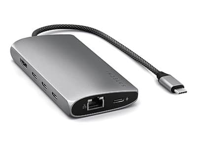 Satechi - Telakointiasema - USB-C / USB4 / Thunderbolt 3 / Thunderbolt 4 - HDMI, USB-C, Thunderbolt 4, USB4 - 1GbE - 1 GbE