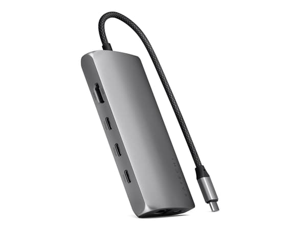 Satechi - Telakointiasema - USB-C / USB4 / Thunderbolt 3 / Thunderbolt 4 - HDMI, USB-C, Thunderbolt 4, USB4 - 1GbE - 1 GbE
