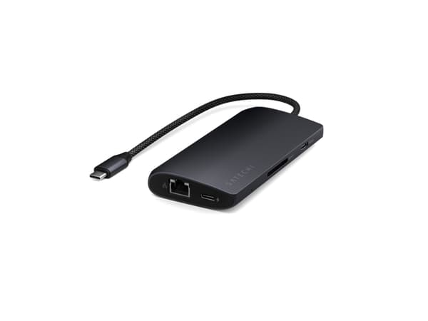 Adapter USB Satechi Satechi USB-C Multiport Adapter 8K - adapter USB-C (USB-C, HDMI, 3x USB 3.2 Gen 2 10Gbps, 1x USB 3.2 Gen 1 5Gbps, czytnik kart SD