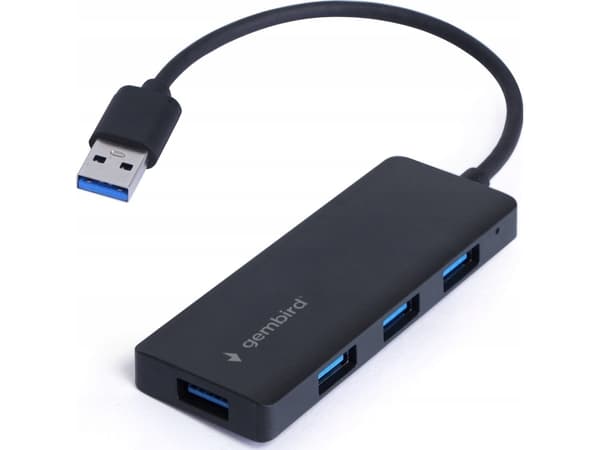 Gembird UHB-U3P4-03 - Hubb - 4 x USB 3.1 Gen 1 - skrivbordsmodell