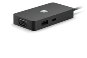 Microsoft USB-C Travel Hub - Dokkingstasjon - USB-C - VGA, HDMI - 1GbE