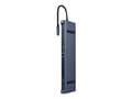 Miniatyrbilde 3 av 5: Gembird A-CM-COMBO10-01, Koblet med ledninger (ikke trådløs), USB 3.2 Gen 1 (3.1 Gen 1) Type-C, 87 W, 3,5 mm, 1000 Mbit/s, Grå
