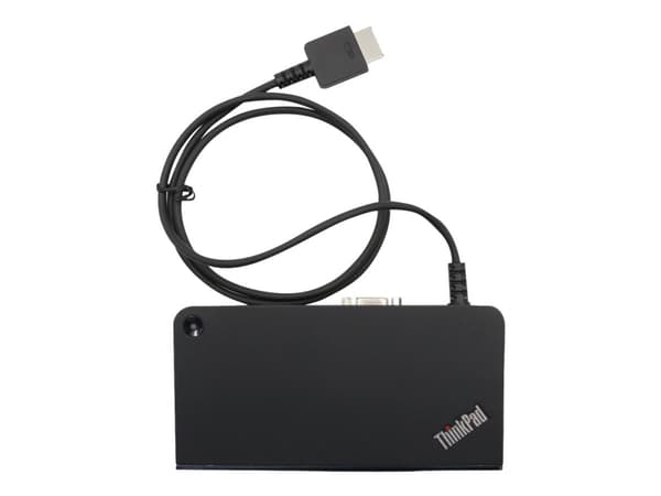 Lenovo 03X6300, Kabel, OneLink+, 3,5 mm, 10,100,1000 Mbit/s, Svart