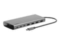 Miniatyrbild 1 av 5: Belkin CONNECT 8-in-1 Dual Display Core Hub - Dockningsstation - USB-C - 2 x HDMI - 1GbE