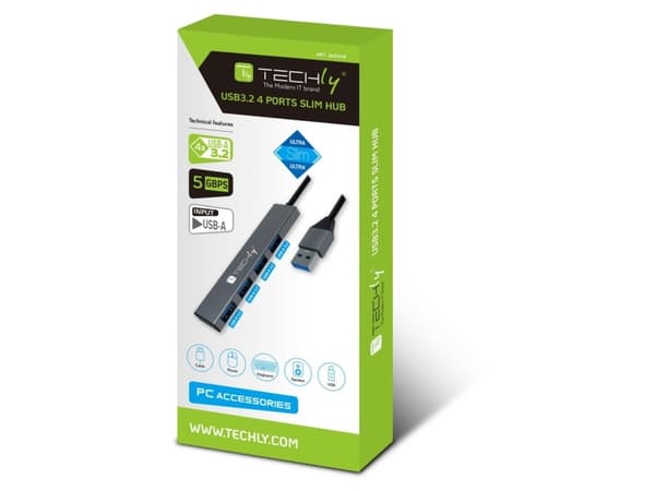 TECHly Slim - Hubb - skrivbordsmodell