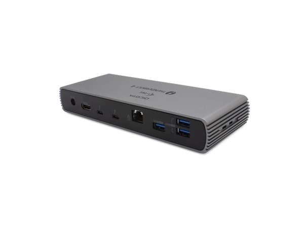 DICOTA D32006, Langallinen, Thunderbolt 4, 96 W, 10,100,1000,2500 Mbit/s, Antrasiitti, SD