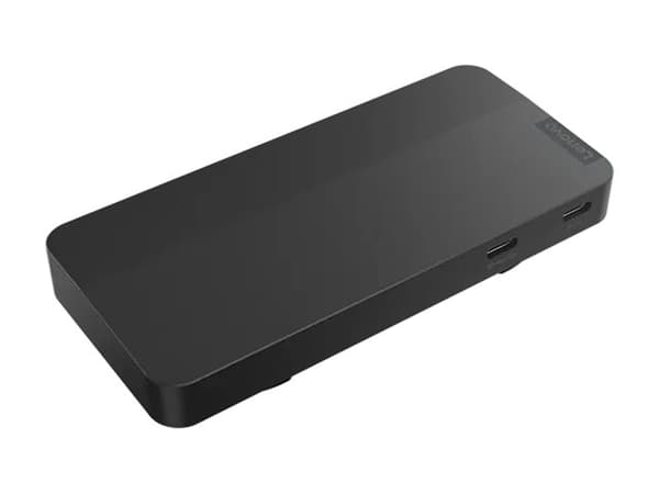 Lenovo 40B90000WW, Wired, USB 3.2 Gen 1 (3.1 Gen 1) Type-C, 1000 Mbit/s, Black, Eclipse Black, 4K Ultra HD