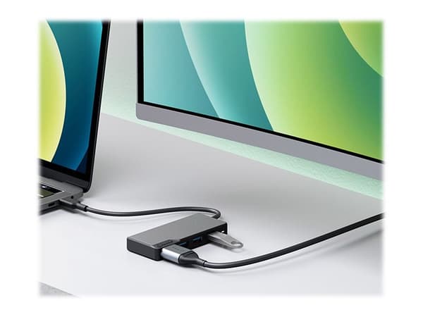 Alogic USB-C HUB 5 in 1 HDMI & USB                space grau