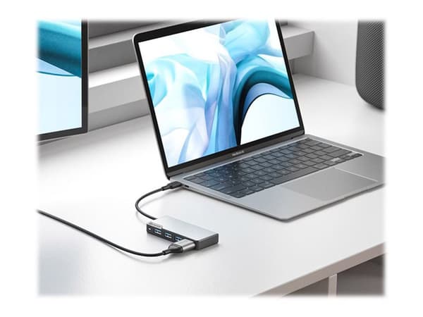 Alogic USB-C HUB 5 in 1 HDMI & USB                space grau