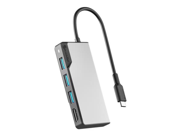 Alogic USB-C HUB 5 in 1 HDMI & USB                space grau